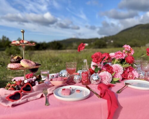 Velvet Rose Pink Picnic